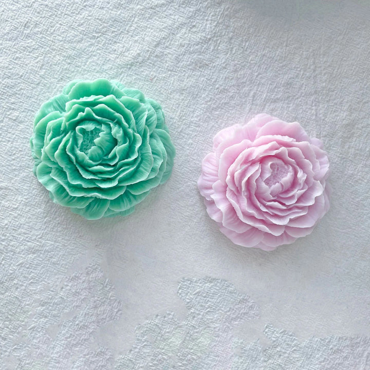 3D Peony Silicone Candle Mold DIY Fragrance Candle Car Diffuser