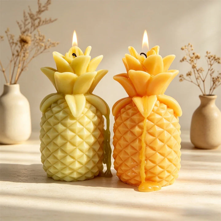 3D Pineapple Candle Silicone Mold Reusable Pineapple Fruit