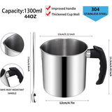 Candle Making Pouring Pot 44oz Boiler Wax Melting Pot