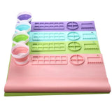 Silicone Painting Mat Crafts Hexagon Art Silicone Pad