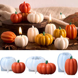 Simulation Small Pumpkin Silicone Candle Mold DIY Handmade